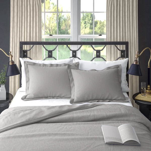 Ebern Designs Kirkus 100 Cotton Chambray Duvet Cover Set & Reviews